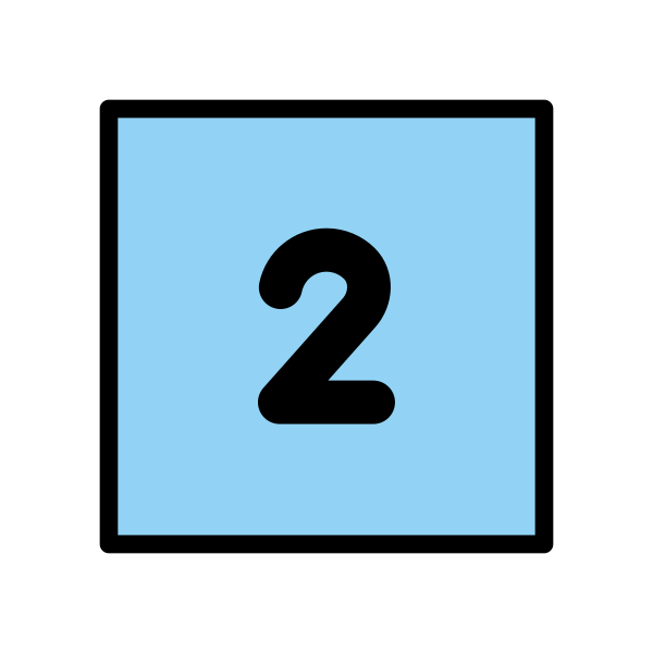 0032 FE0F 20E3 Vector