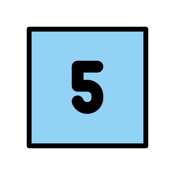 0035 FE0F 20E3 Vector