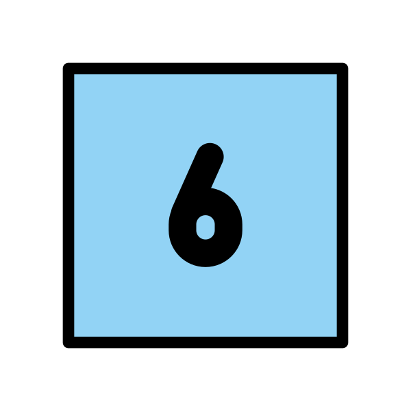 0036 FE0F 20E3 Vector