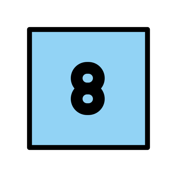 0038 FE0F 20E3