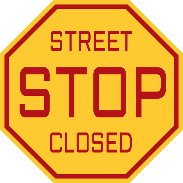 1930 Road Sign 1.06