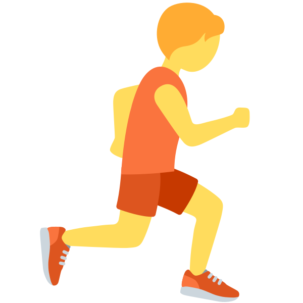 1f3c3 200d 27a1 Fe0f Vector