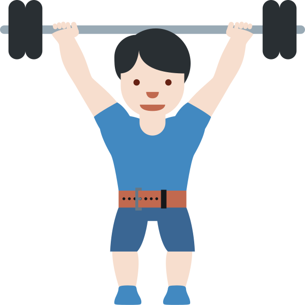 1f3cb 1f3fb 200d 2642 Fe0f Vector