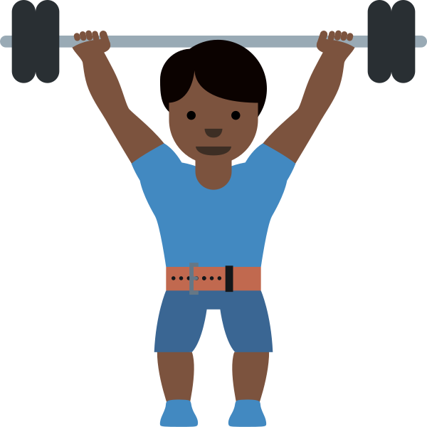 1f3cb 1f3ff 200d 2642 Fe0f Vector