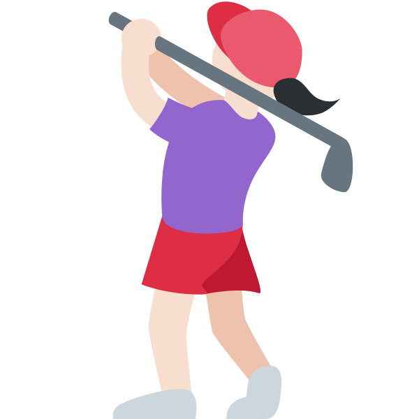 1f3cc 1f3fb 200d 2640 Fe0f Vector