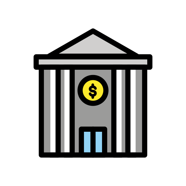 1F3E6 Vector