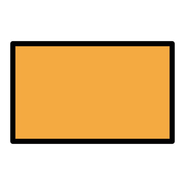 1F3F3 FE0F 200D 1F7E7 Vector