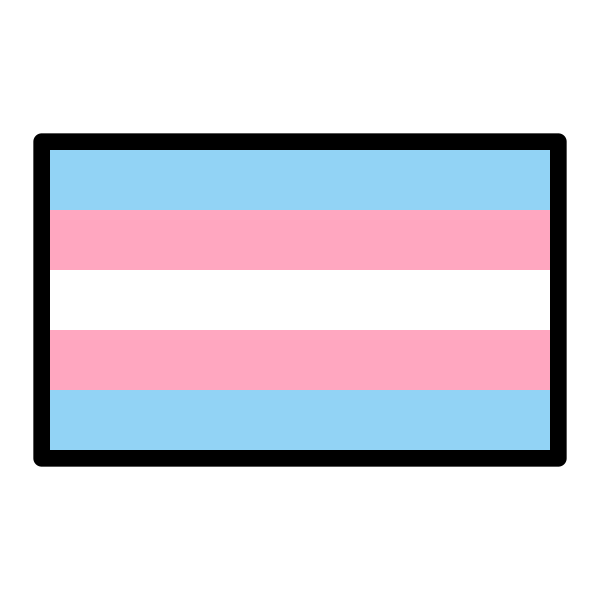 1F3F3 FE0F 200D 26A7 FE0F Vector
