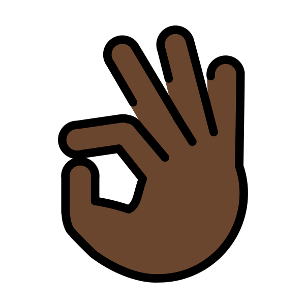 1F44C 1F3FF Vector