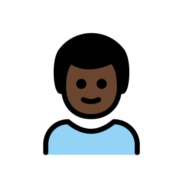 1F466 1F3FF Vector