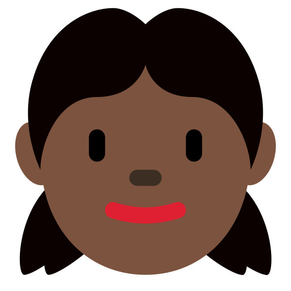 1f467 1f3ff Vector