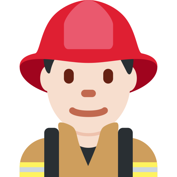 1f468 1f3fb 200d 1f692 Vector