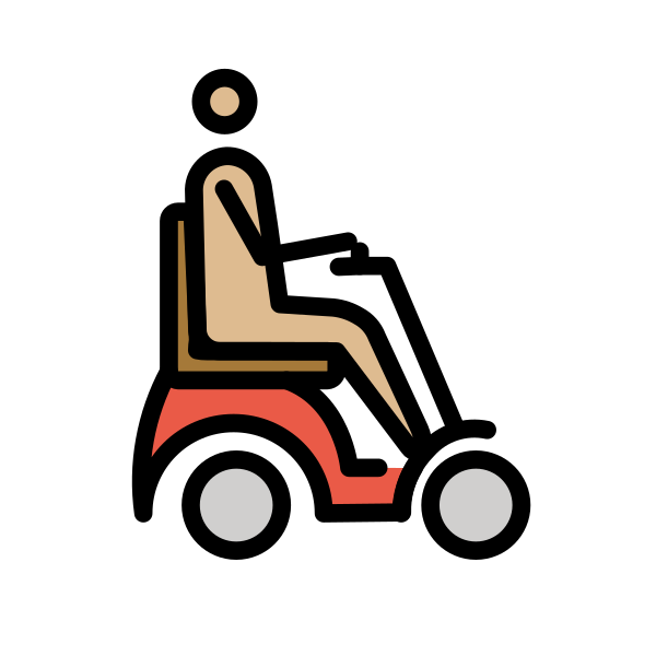 1F468 1F3FC 200D 1F9BC 200D 27A1 FE0F Vector