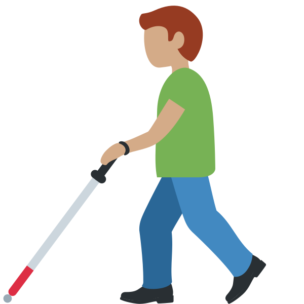 1f468 1f3fd 200d 1f9af Vector
