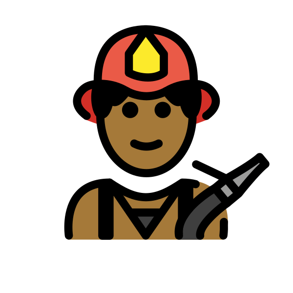 1F468 1F3FE 200D 1F692 Vector