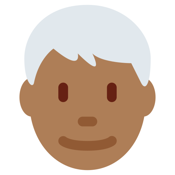 1f468 1f3fe 200d 1f9b3 Vector