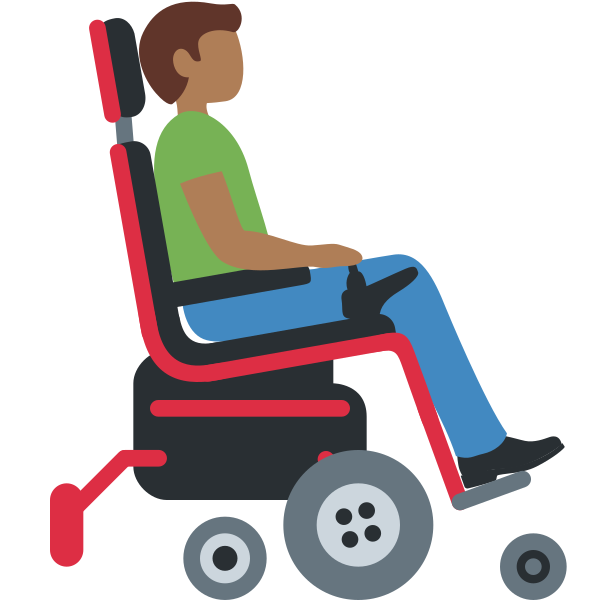 1f468 1f3fe 200d 1f9bc 200d 27a1 Fe0f Vector