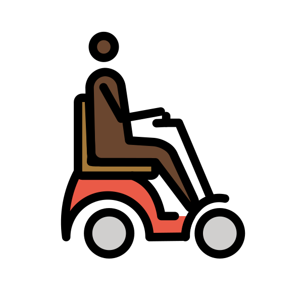 1F468 1F3FF 200D 1F9BC 200D 27A1 FE0F Vector