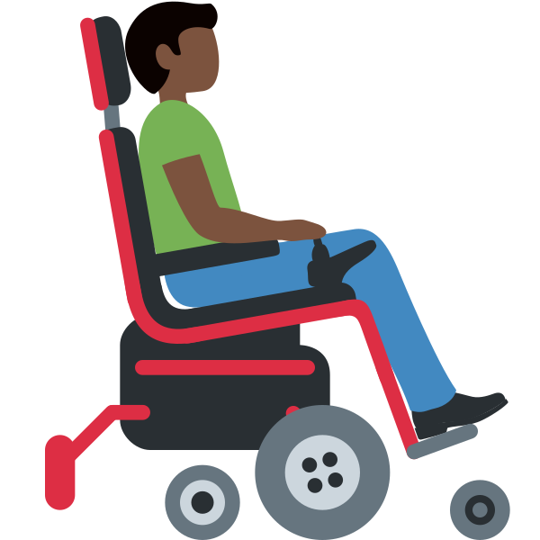1f468 1f3ff 200d 1f9bc 200d 27a1 Fe0f Vector