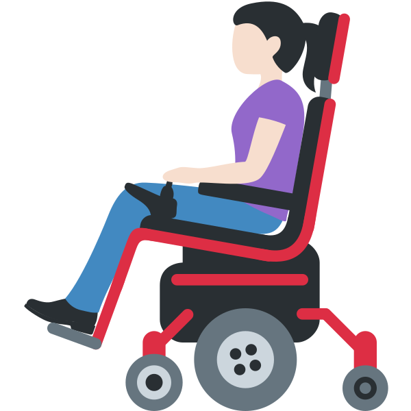 1f469 1f3fb 200d 1f9bc Vector