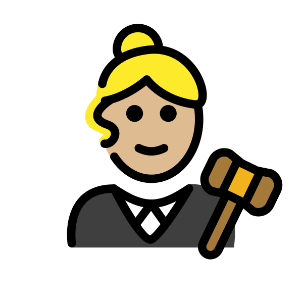 1F469 1F3FC 200D 2696 FE0F Vector