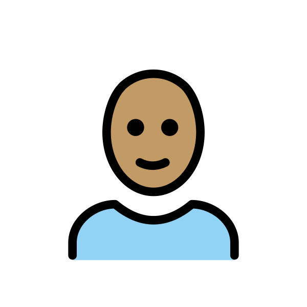 1F469 1F3FD 200D 1F9B2 Vector