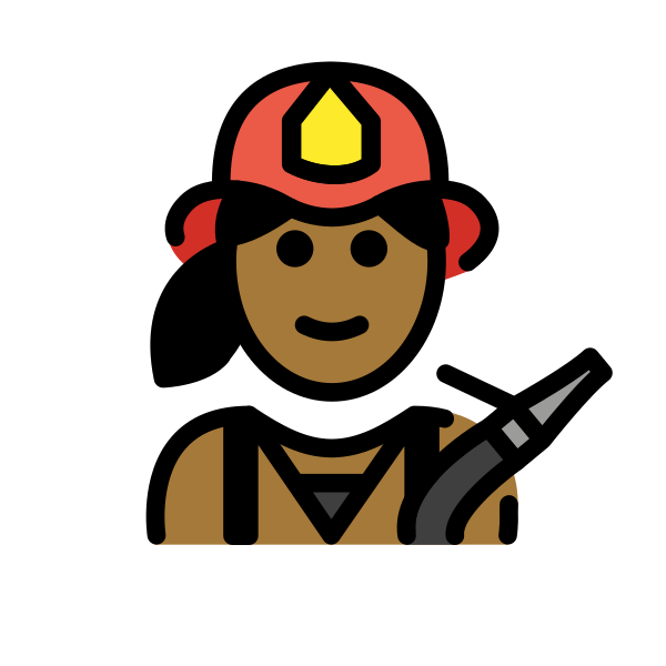 1F469 1F3FE 200D 1F692 Vector
