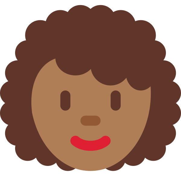 1f469 1f3fe 200d 1f9b1 Vector