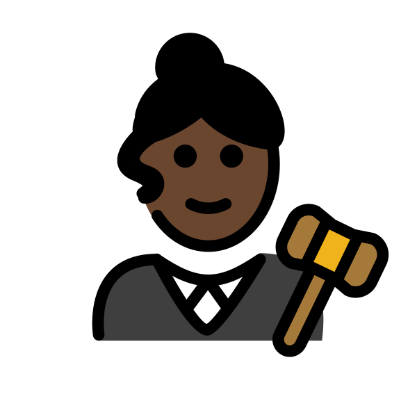 1F469 1F3FF 200D 2696 FE0F Vector
