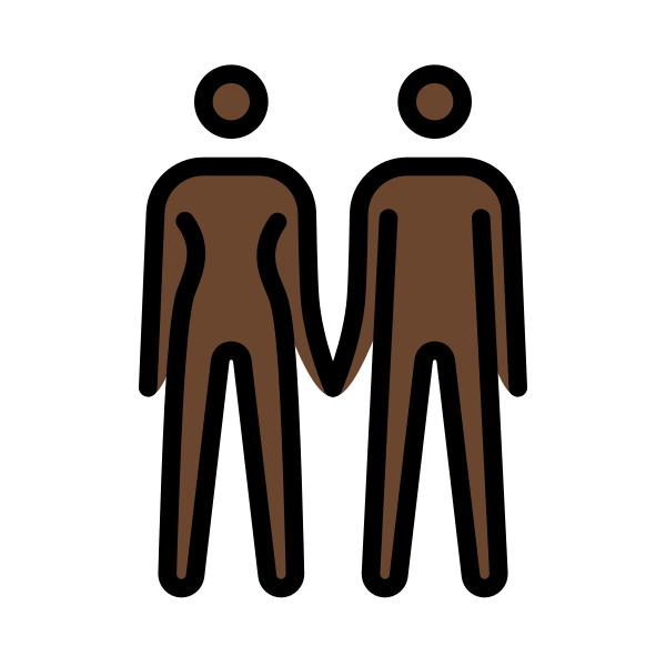1F46B 1F3FF Vector