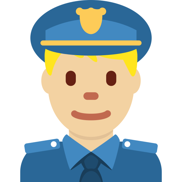 1f46e 1f3fc 200d 2642 Fe0f Vector