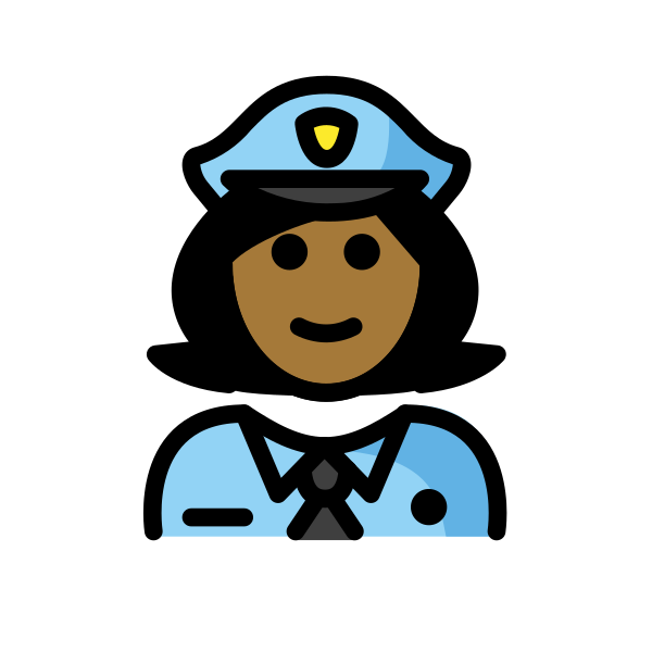 1F46E 1F3FE 200D 2640 FE0F Vector