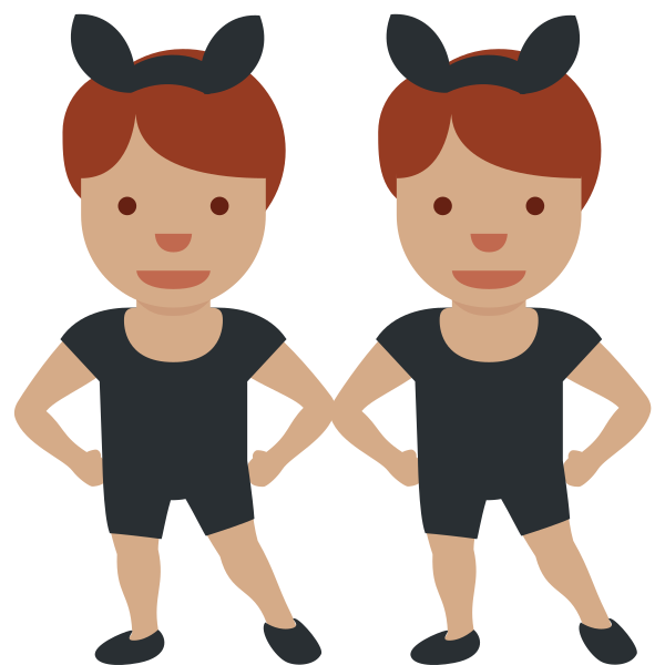 1f46f 1f3fd 200d 2642 Fe0f Vector