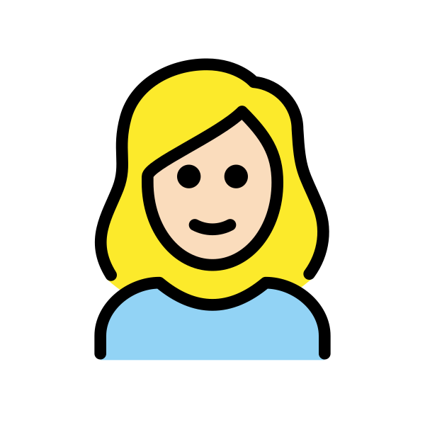1F471 1F3FB 200D 2640 FE0F Vector