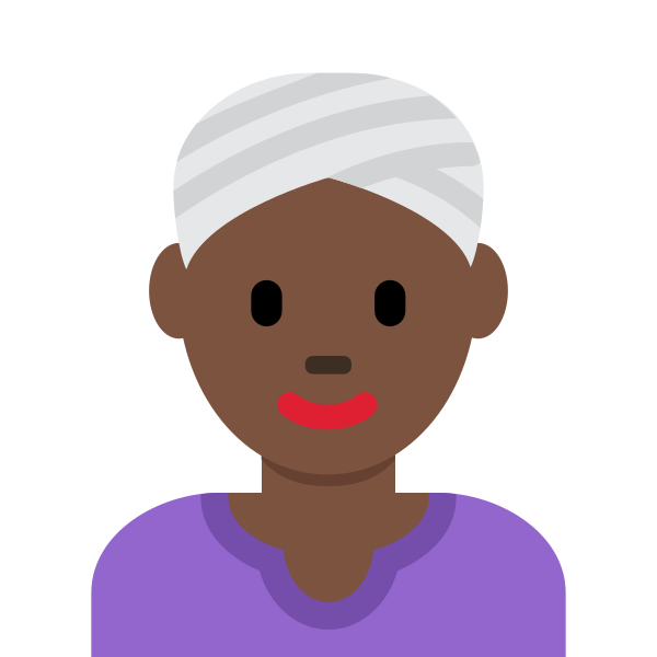 1f473 1f3ff 200d 2640 Fe0f Vector