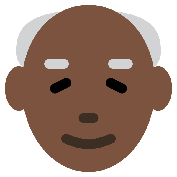 1f474 1f3ff Vector