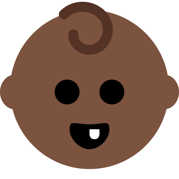 1f476 1f3ff Vector