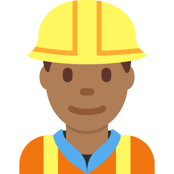 1f477 1f3fe 200d 2642 Fe0f Vector