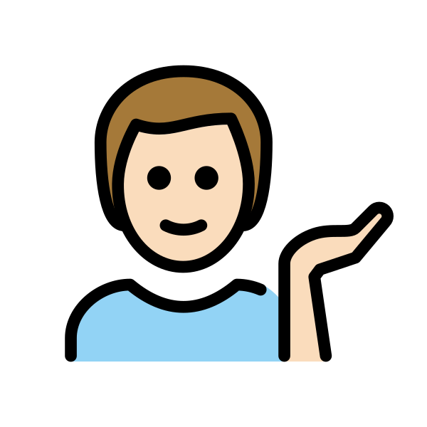 1F481 1F3FB 200D 2642 FE0F Vector