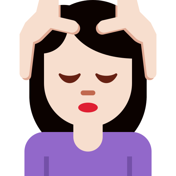 1f486 1f3fb 200d 2640 Fe0f Vector