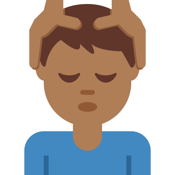 1f486 1f3fe 200d 2642 Fe0f Vector