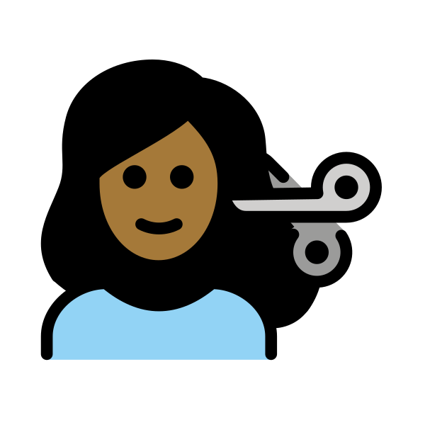 1F487 1F3FE 200D 2640 FE0F Vector