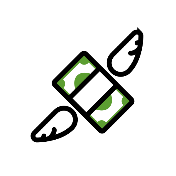 1F4B8 Vector