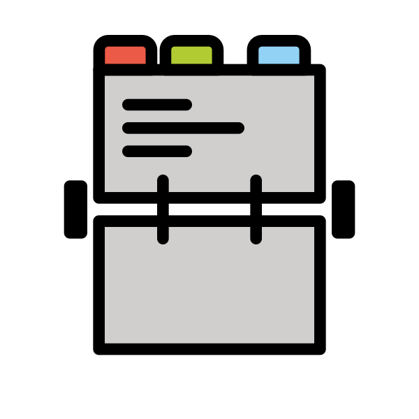 1F4C7 Vector