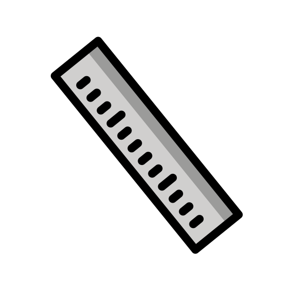 1F4CF Vector