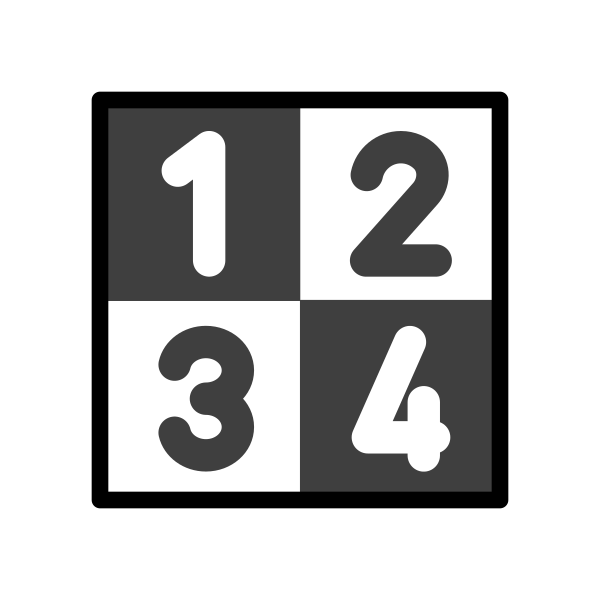 1F522 Vector