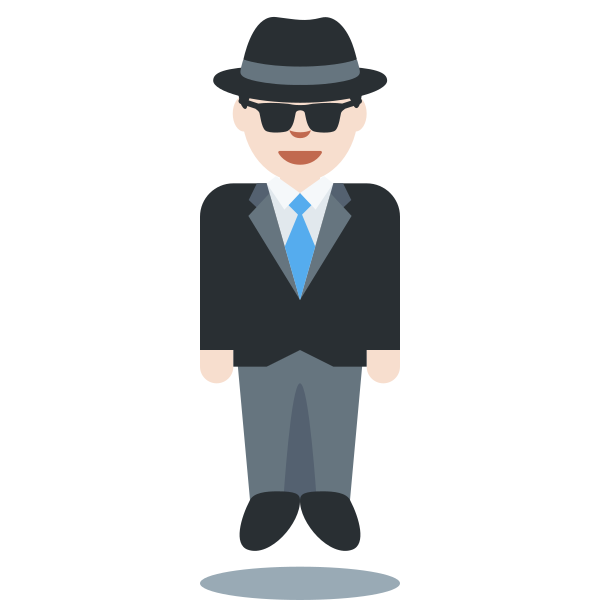 1f574 1f3fb 200d 2642 Fe0f Vector