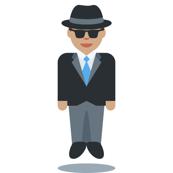 1f574 1f3fd 200d 2642 Fe0f Vector