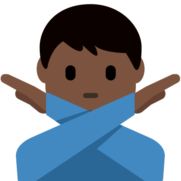1f645 1f3ff 200d 2642 Fe0f Vector