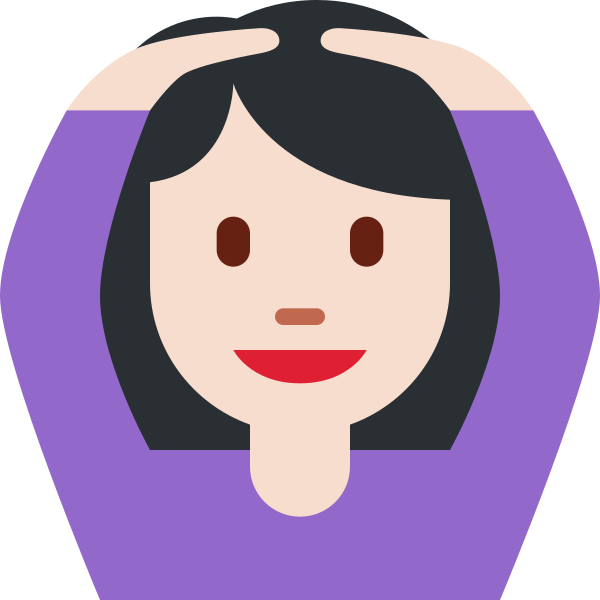 1f646 1f3fb 200d 2640 Fe0f Vector